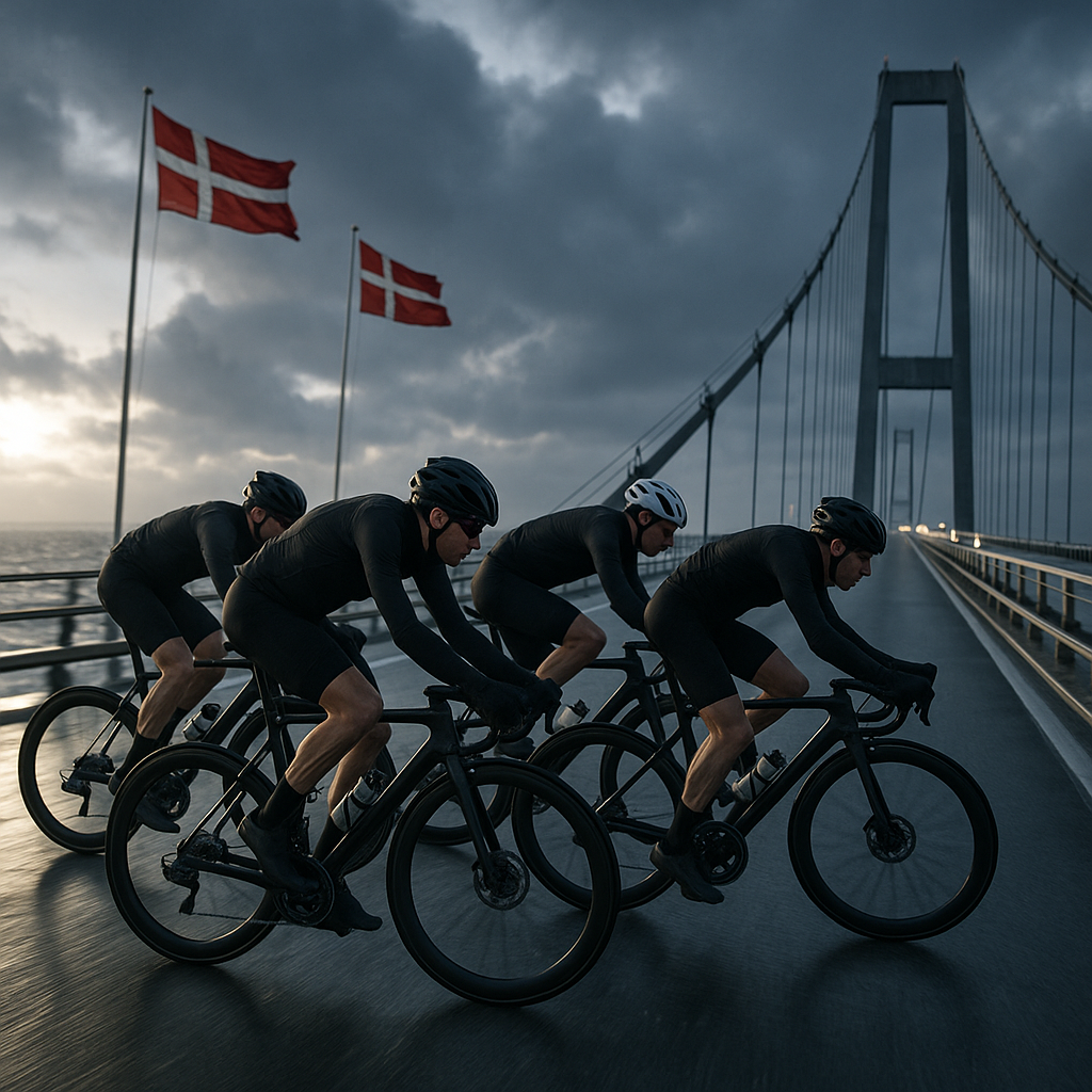 Taktik til sidevind over Storebælt: plan, ro og fart