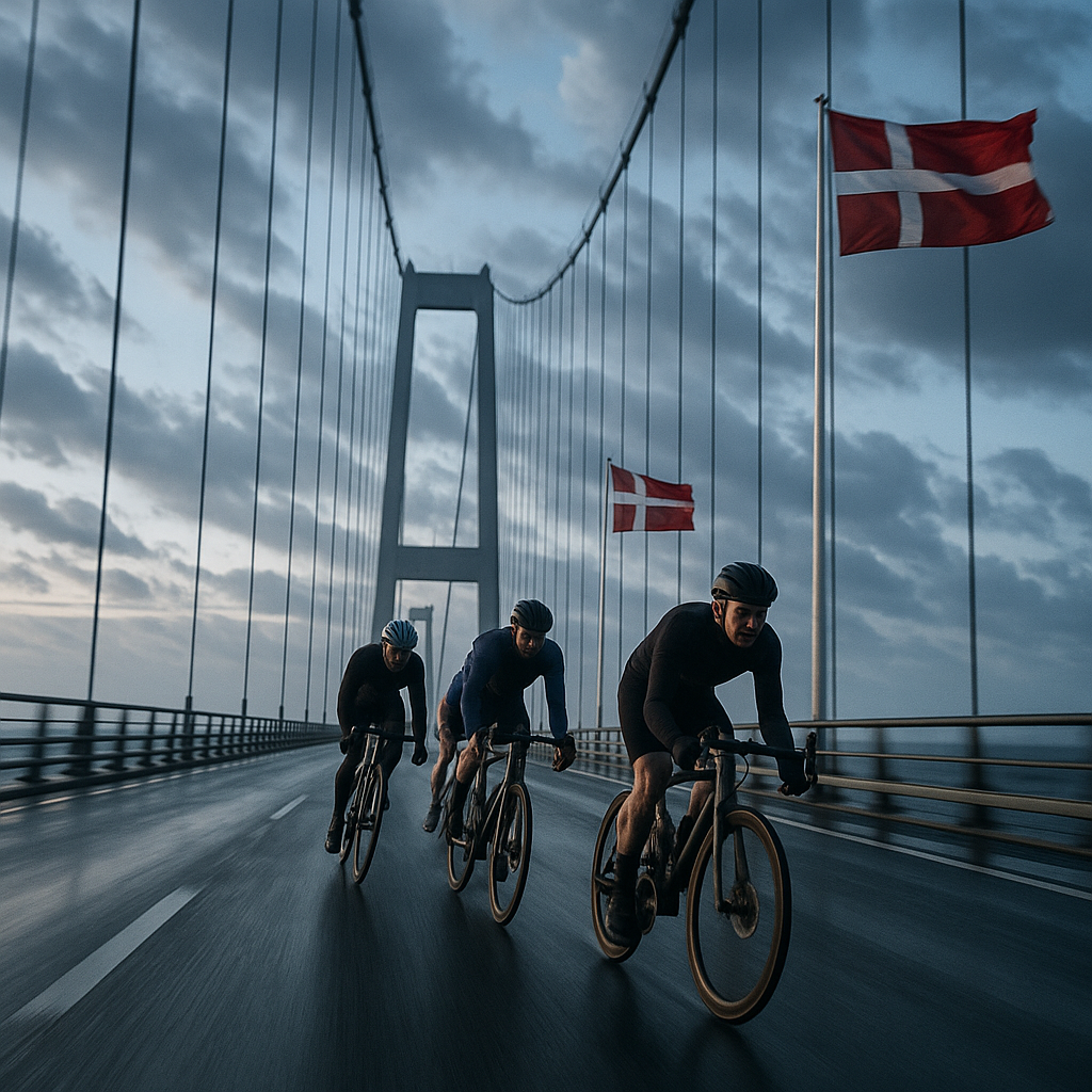 Sidevind på Storebælt: ro, linje og energi